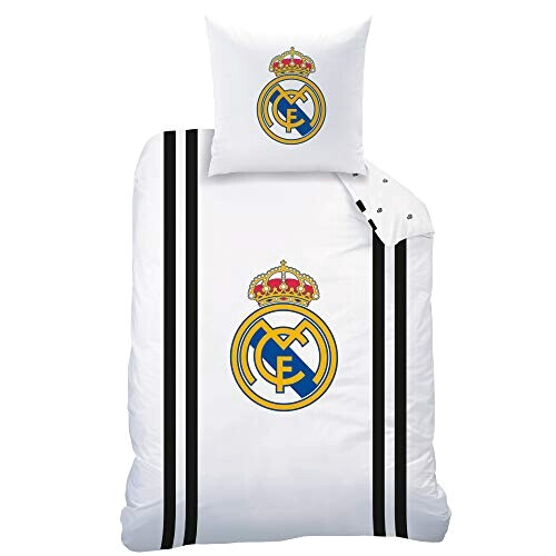 Housse de couette Real Madrid CF blanc 140x200 cm variant 1 