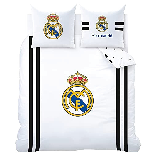 Housse de couette Real Madrid CF blanc 140x200 cm variant 4 
