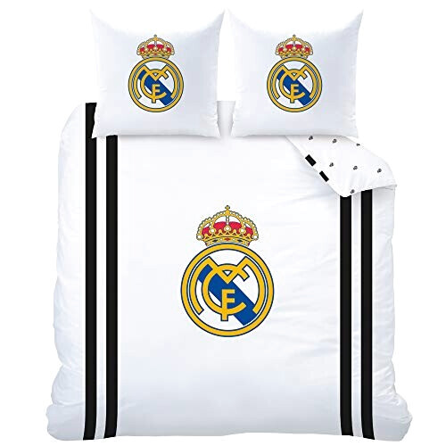 Housse de couette Real Madrid CF blanc 140x200 cm variant 5 