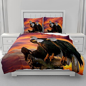 Housse de couette Aigle de mer 90x190 cm 140x200 cm 200x200 cm 220x240 cm 240x260 cm