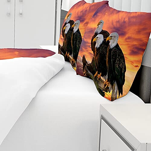Housse de couette Aigle de mer 90x190 cm 140x200 cm 200x200 cm 220x240 cm 240x260 cm variant 1 