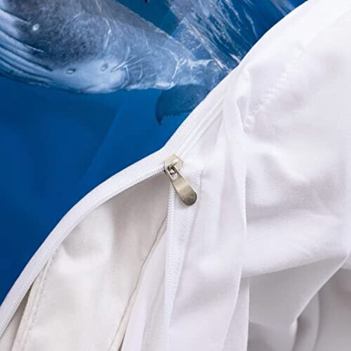 Housse de couette Baleine couleur 140x200 cm variant 4 