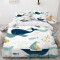 Housse de couette Baleine couleur 220x240 cm - miniature