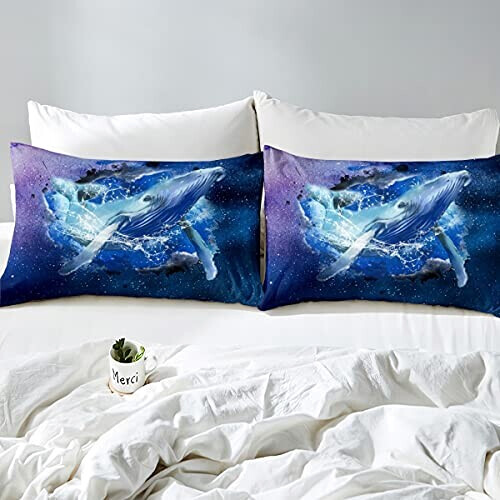 Housse de couette Baleine multicolore 140x200 cm 200x200 cm 220x240 cm 240x260 cm variant 2 