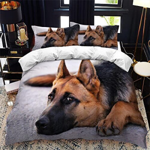 Housse de couette Berger Allemand - Chien - 220x240 cm