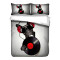 Housse de couette Chien de musique 100x135 cm 120x150 cm 160x200 cm 220x240 cm - miniature