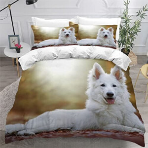 Housse de couette Chien couleur 200x200 cm