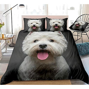 Housse de couette Chien 200x240 cm 220x240 cm