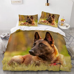 Housse de couette Berger Belge Malinois - Chien - 220x240 cm