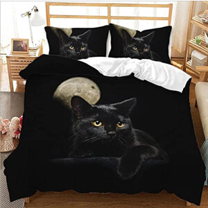 Housse de couette Chat multicolore 220x240 cm