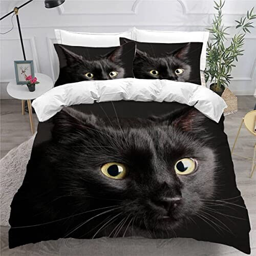 Housse de couette Chat couleur 140x200 cm variant 0 