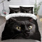 Housse de couette Chat couleur 140x200 cm - miniature variant 1