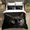 Housse de couette Chat couleur 140x200 cm - miniature variant 2