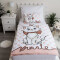 Housse de couette Chat blanc 100x135 cm - miniature