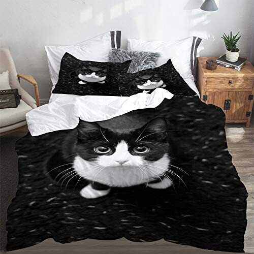 Housse de couette Chat 140x200 cm 220x240 cm 240x260 cm variant 1 