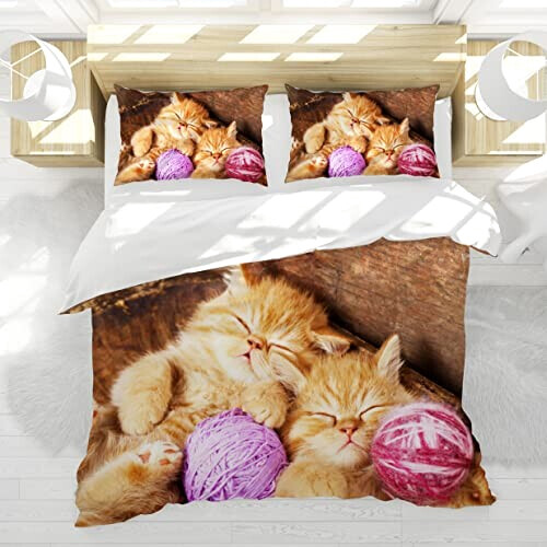 Housse de couette Chat 135x200 cm variant 0 