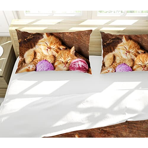 Housse de couette Chat 135x200 cm variant 2 