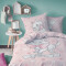 Housse de couette Chat rose 140x200 cm - miniature
