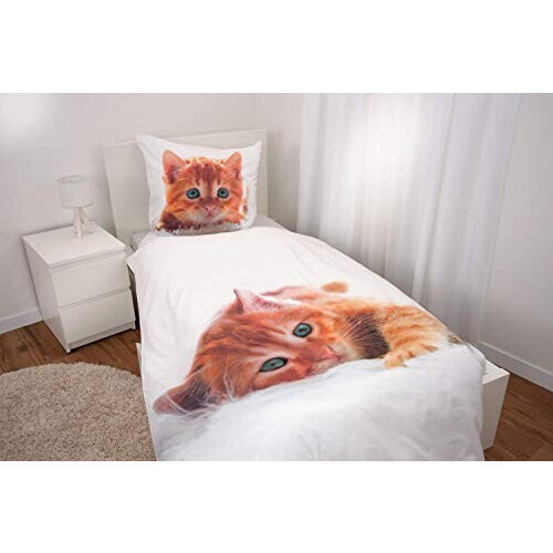 Housse de couette Chat multicolore 135x200 cm variant 2 
