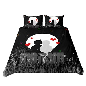 Housse de couette Chat style 140x200 cm