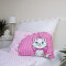 Housse de couette Chat rose 100x135 cm - miniature variant 3