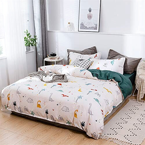 Housse de couette Chat dinosaure 220x240 cm variant 0 