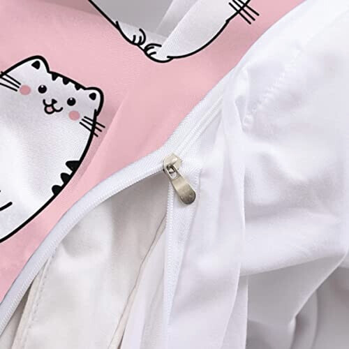 Housse de couette Chat couleur 140x200 cm variant 3 
