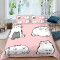 Housse de couette Chat couleur 140x200 cm - miniature variant 1