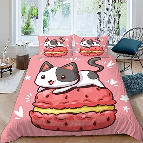 Housse de couette Chat couleur 200x200 cm variant 0 