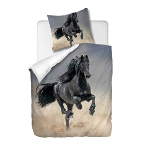 Housse de couette Cheval multi 140x200 cm