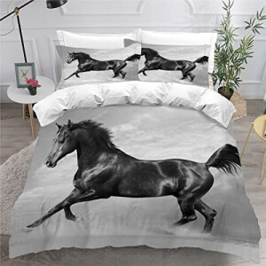 Housse de couette Cheval couleur 220x240 cm