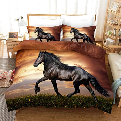 Housse de couette Cheval style 140x200 cm variant 2 