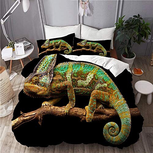 Housse de couette Caméléon style 140x200 cm 200x200 cm 220x240 cm 240x260 cm