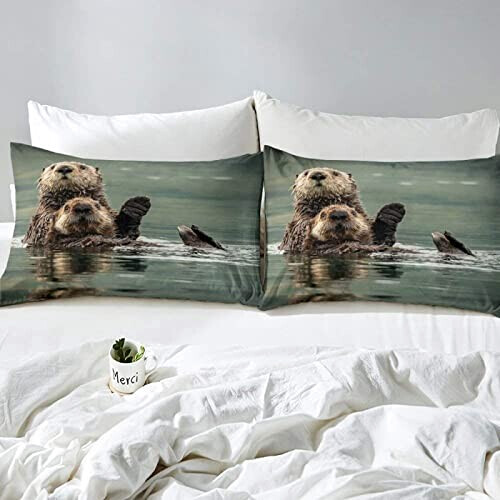 Housse de couette Castor animaux sauvages 200x200 cm variant 0 