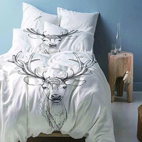 Housse de couette Cerf blanc 240x260 cm