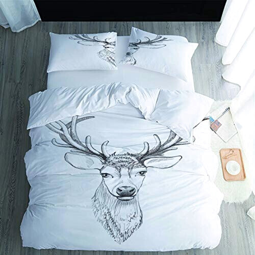 Housse de couette Cerf blanc 240x260 cm variant 1 