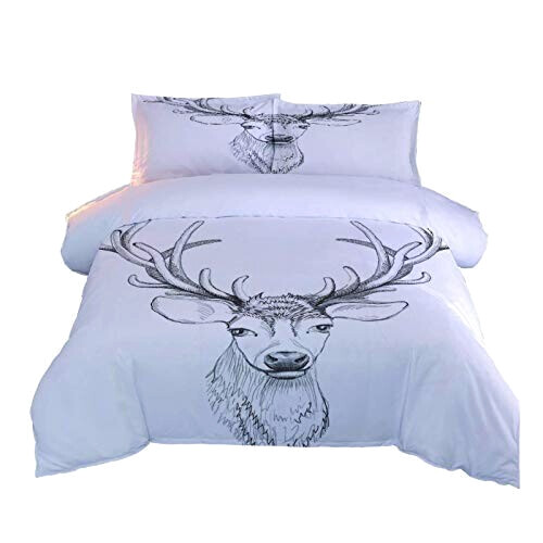 Housse de couette Cerf blanc 240x260 cm variant 3 