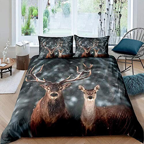 Housse de couette Cerf a- 220x240 cm