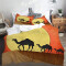 Housse de couette Chameau couleur 220x240 cm - miniature variant 2