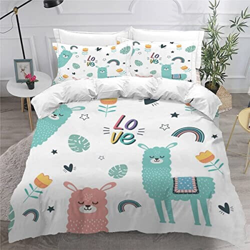 Housse de couette Chameau couleur 140x200 cm