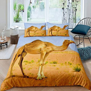 Housse de couette Chameau multicolore 140x200 cm