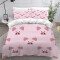 Housse de couette Cochon couleur 140x200 cm - miniature