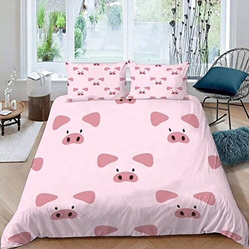 Housse de couette Cochon couleur 140x200 cm variant 0 