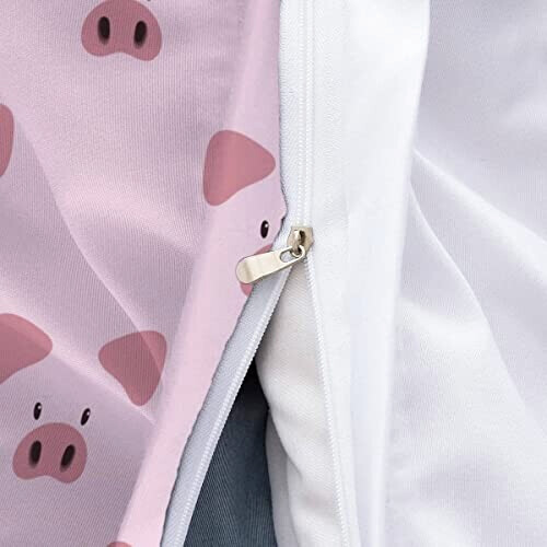 Housse de couette Cochon couleur 140x200 cm variant 4 