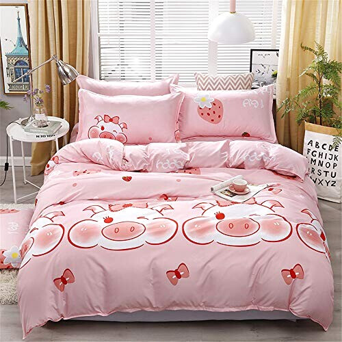 Housse de couette Cochon mignon 140x200 cm 150x200 cm 160x200 cm 200x200 cm 220x240 cm