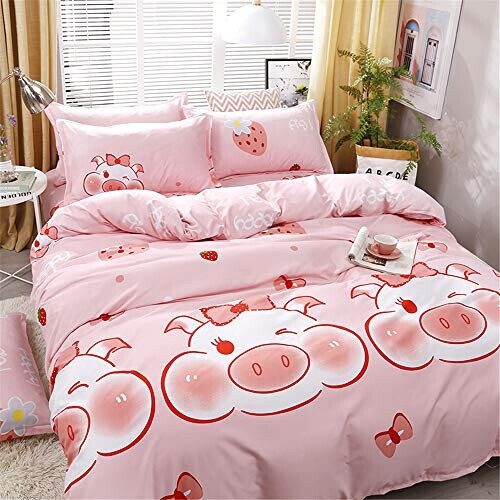 Housse de couette Cochon mignon 140x200 cm 150x200 cm 160x200 cm 200x200 cm 220x240 cm variant 0 