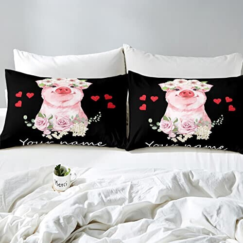 Housse de couette Cochon multicolore 140x200 cm 200x200 cm 220x240 cm variant 2 