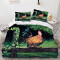 Housse de couette Coq 140x200 cm - miniature