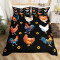 Housse de couette Coq poule 140x200 cm - miniature