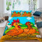 Housse de couette Coq couleur 200x200 cm - miniature variant 1